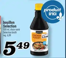 Marché Richelieu BOUILLON SELECTION | SELECTION BROTH offer