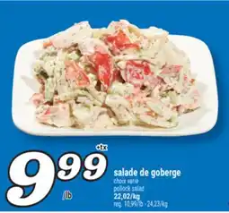 Marché Richelieu SALADE DE GOBERGE | POLLOCK SALAD offer