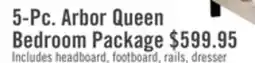 The Brick 5-Pc. Arbor Queen Bedroom Package offer