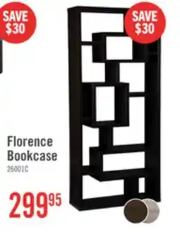 The Brick Florence 32 Open Bookcase - Espresso offer