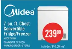 The Brick Midea 7-cu. ft. Chest Convertible Fridge-Freezer offer