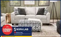 The Brick Made in Canada Customizable Sofa Lab Arc 86 Fabric Sofa – Plush Oyster offer