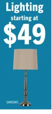 The Brick Lighting offer