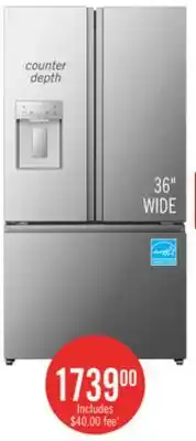 The Brick 22.4-cu. ft. French-Door Smart Fridge offer