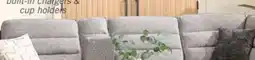 The Brick Shaquille O'Neal Home Prestige 6-Piece Sectional with Power Reclining – Grey offer