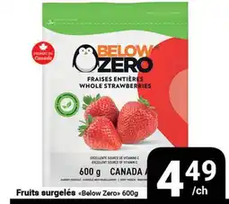 Pasquier Fruits surgelés Below Zero offer