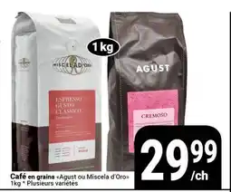 Pasquier Café en grains offer