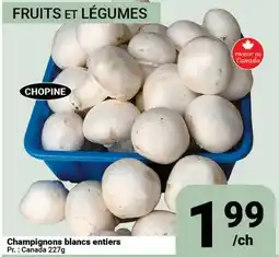 Pasquier Champignons blancs entiers offer