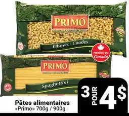 Pasquier Pâtes alimentaires Primo offer