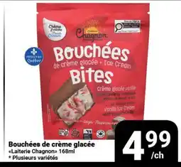 Pasquier Bouchées de crème glacée Laiterie Chagnon offer