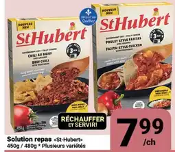 Pasquier Solution repas St-Hubert offer
