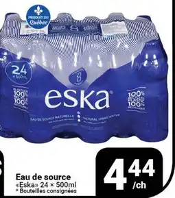 Pasquier Eau de source Eska offer