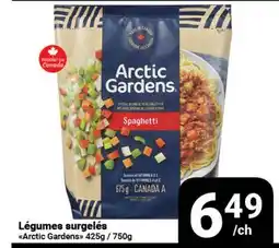 Pasquier Légumes surgelés Arctic Gardens offer