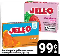 Pasquier Poudre pour gelée avec ou sans sucre ajouté Jell-O offer