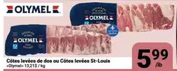 Pasquier Côtes levées de dos ou Côtes levées St-Louis OLYMEL offer