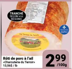 Pasquier Rôti de porc à l'ail Charcuterie du Terroir offer