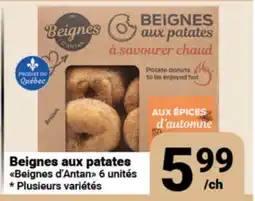 Pasquier Beignes aux patates Beignes d'Antan offer