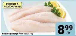 Pasquier Filet de goberge frais offer