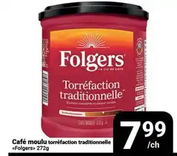 Pasquier Café moulu torréfaction traditionnelle Folgers offer
