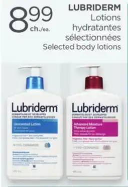 Proxim LUBRIDERM Selected body lotions offer