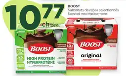 Proxim BOOST Selected meal replacements offer