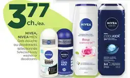 Proxim NIVEA, NIVEA MEN Selected body washes or deodorants offer
