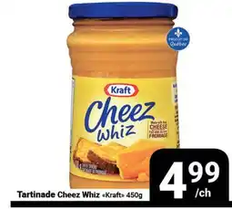 Pasquier Tartinade Cheez Whiz Kraft offer