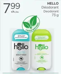 Proxim HELLO Deodorant offer