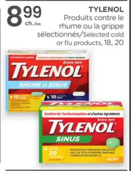 Proxim TYLENOL Selected cold or flu products offer