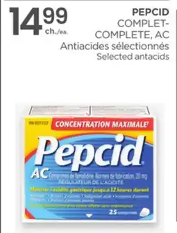 Proxim PEPCID COMPLET- COMPLETE, AC Selected antacids offer