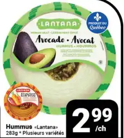 Pasquier Hummus Lantana offer