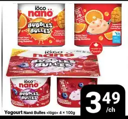 Pasquier Yogourt Nanö Bulles iögo offer