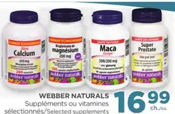 Proxim WEBBER NATURALS offer