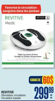 Jean Coutu REVITIVE Circulation booster offer