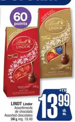 Jean Coutu LINDT Lindor Assorted chocolates offer