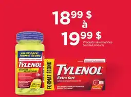 Jean Coutu TYLENOL Selected products offer