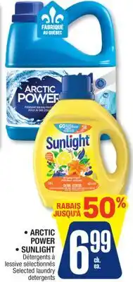 Jean Coutu ARCTIC POWER, SUNLIGHT Selected laundry detergents offer