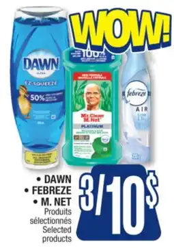 Jean Coutu DAWN • FEBREZE • M. NET Selected products offer