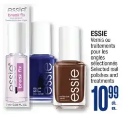 Jean Coutu ESSIE Selected nail polishes and treatments offer