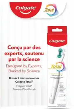 Jean Coutu Colgate Total Powered Toothbrush offer