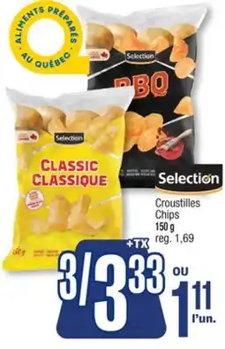 Jean Coutu SELECTION Chips offer