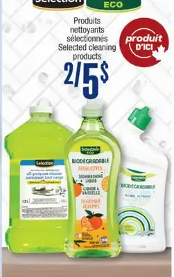 Jean Coutu Selection Selected cleaning products offer