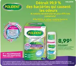 Jean Coutu POLIDENT Selected denture cleaning products offer