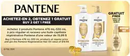 Jean Coutu PANTENE offer
