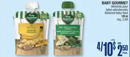 Jean Coutu BABY GOURMET Selected baby food offer