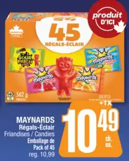 Jean Coutu MAYNARDS Régals-Éclair Candies offer