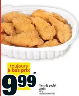 Super C FILETS DE POULET PANÉS | BREADED CHICKEN FILLETS offer