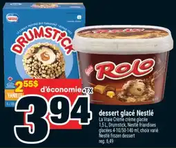 Super C dessert glacé Nestlé | Nestlé frozen dessert offer