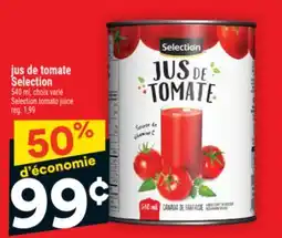 Super C jus de tomate Selection | Selection tomato juice offer