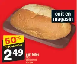 Super C pain belge | belgian bread offer